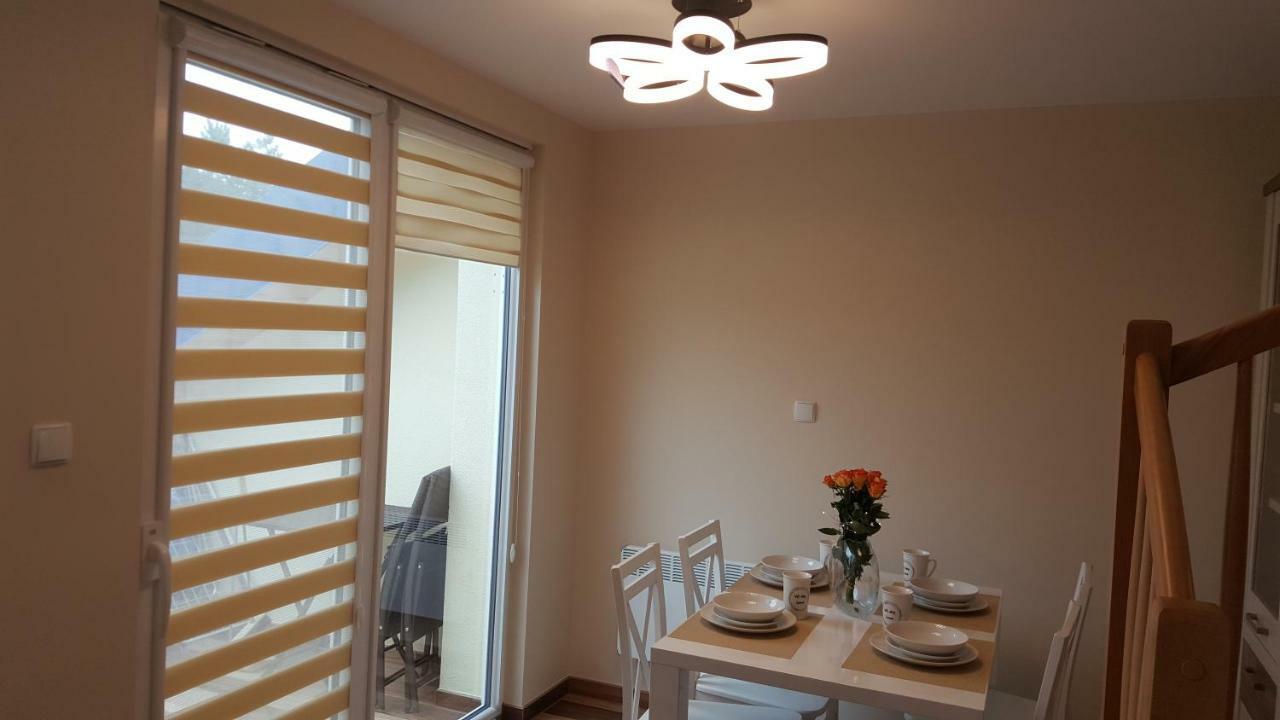 Appartement Bursztyn Blu Mare à Łukęcin Extérieur photo