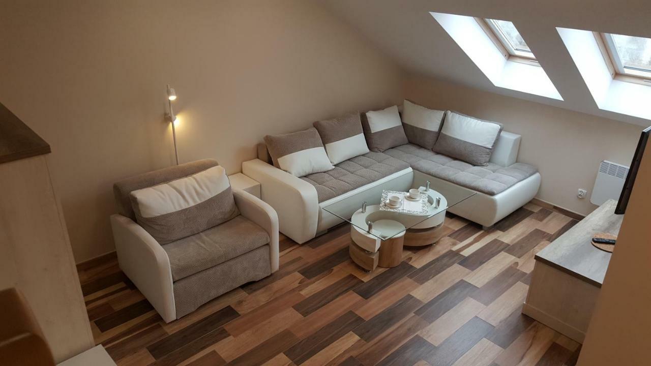 Appartement Bursztyn Blu Mare à Łukęcin Extérieur photo