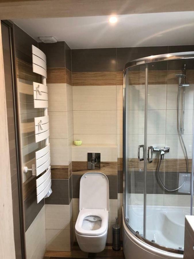 Appartement Bursztyn Blu Mare à Łukęcin Extérieur photo