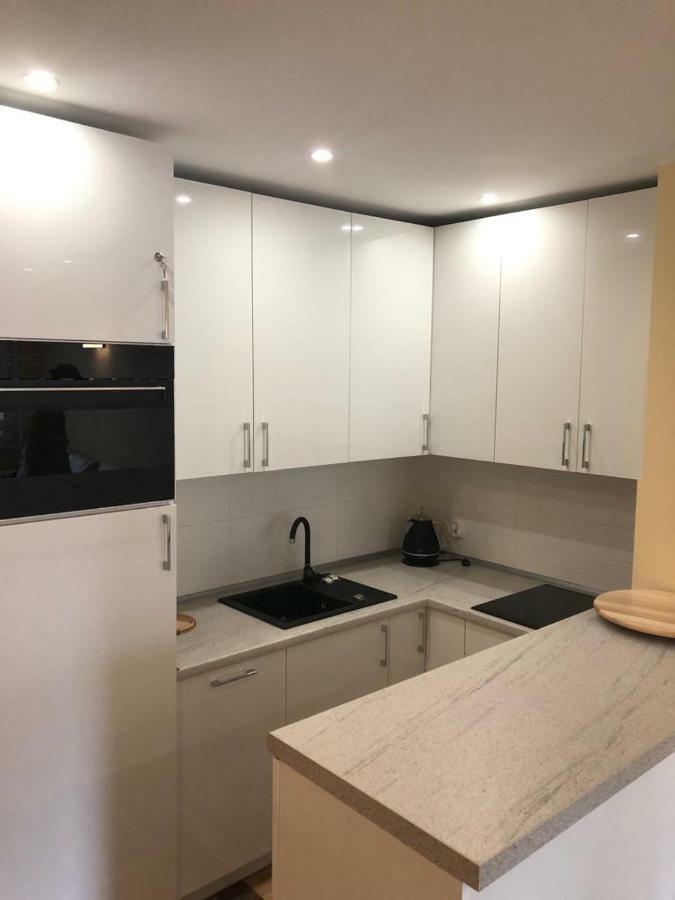 Appartement Bursztyn Blu Mare à Łukęcin Extérieur photo